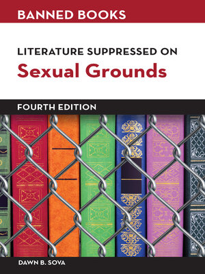 cover image of Literature Suppressed on Sexual Grounds